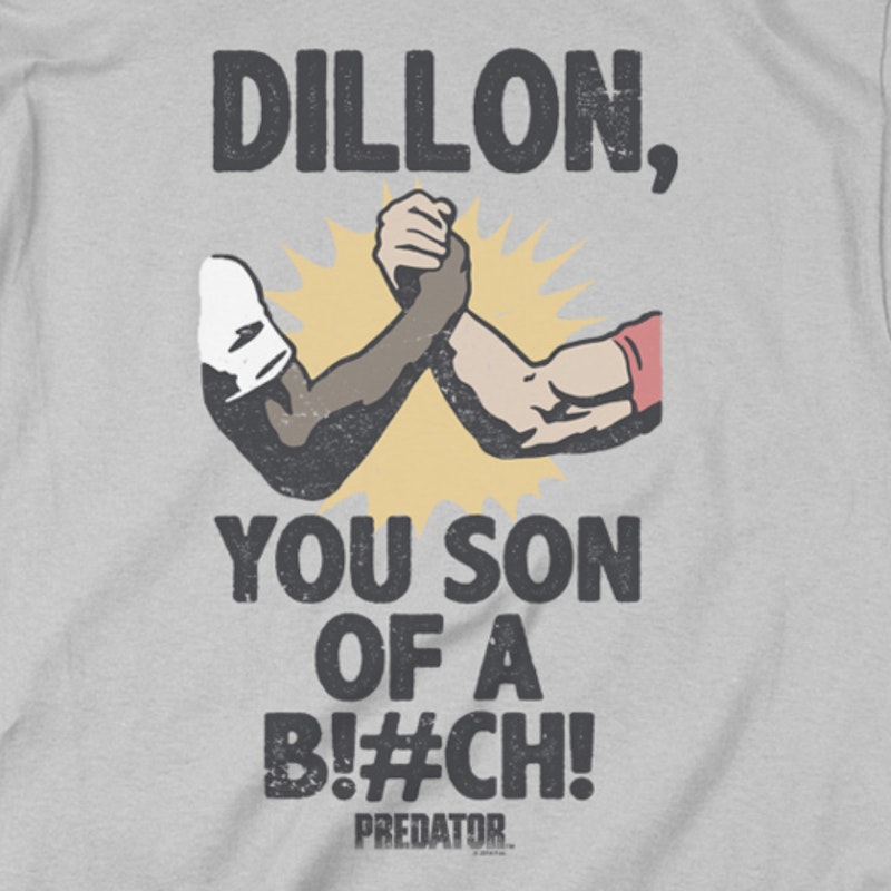 Vintage Dutch and Dillon Handshake Shirt Dillon You Son Of A B tch T shirt  Predator 80's Movie Tee Funny Gift Idea OS2002010 - AliExpress