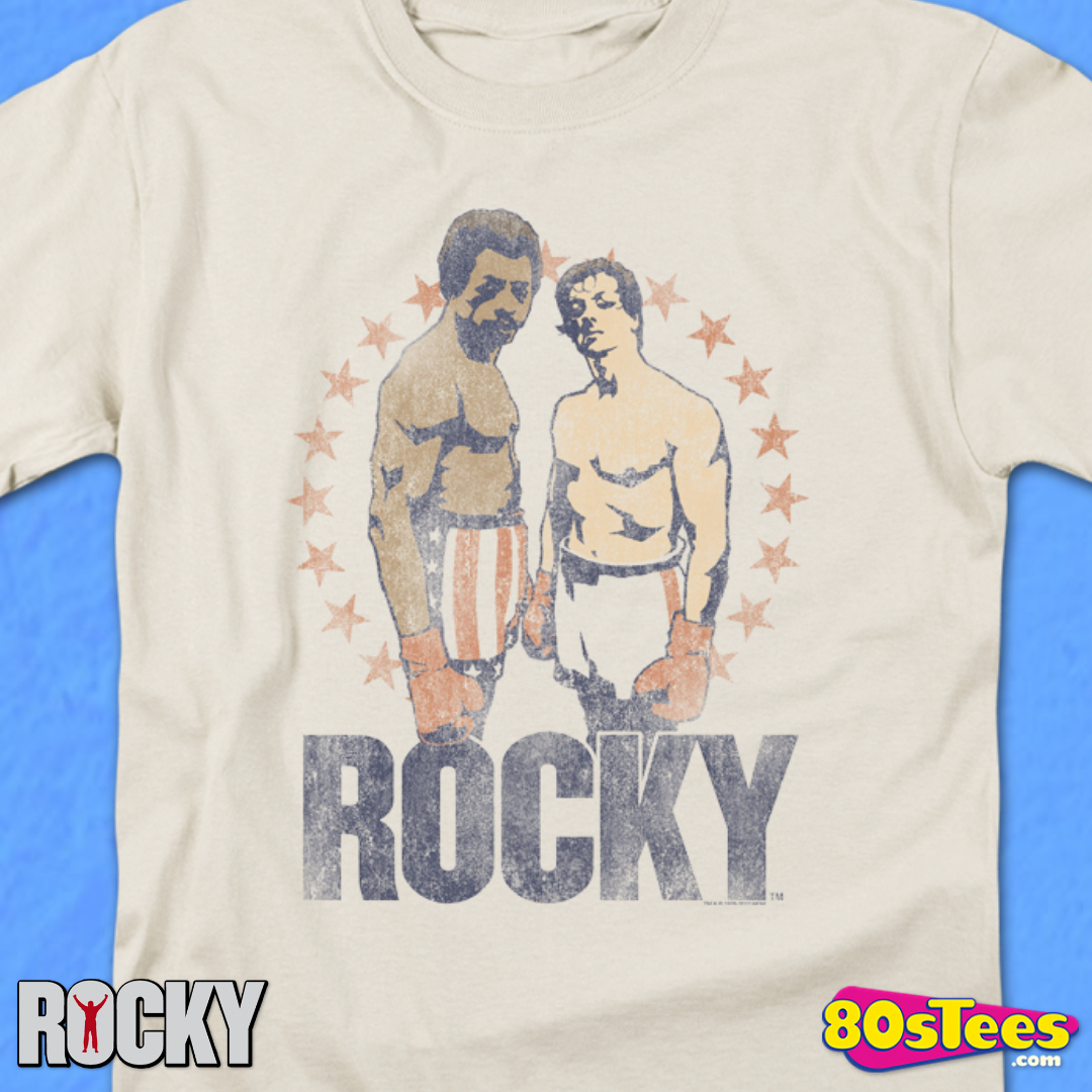 Rocky Movie Apollo Creed Creed Mickey Rocky Balboa Boxing T-Shirt 
