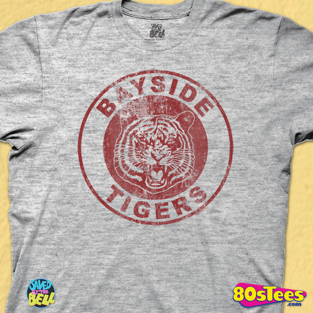 T Shirts Clothing Shoes Accessories Saved By The Bell Bayside Tigers Emblem Men S T Shirt High School Wrestling Team Myself Co Ls - codes for custom shirts roblox high school