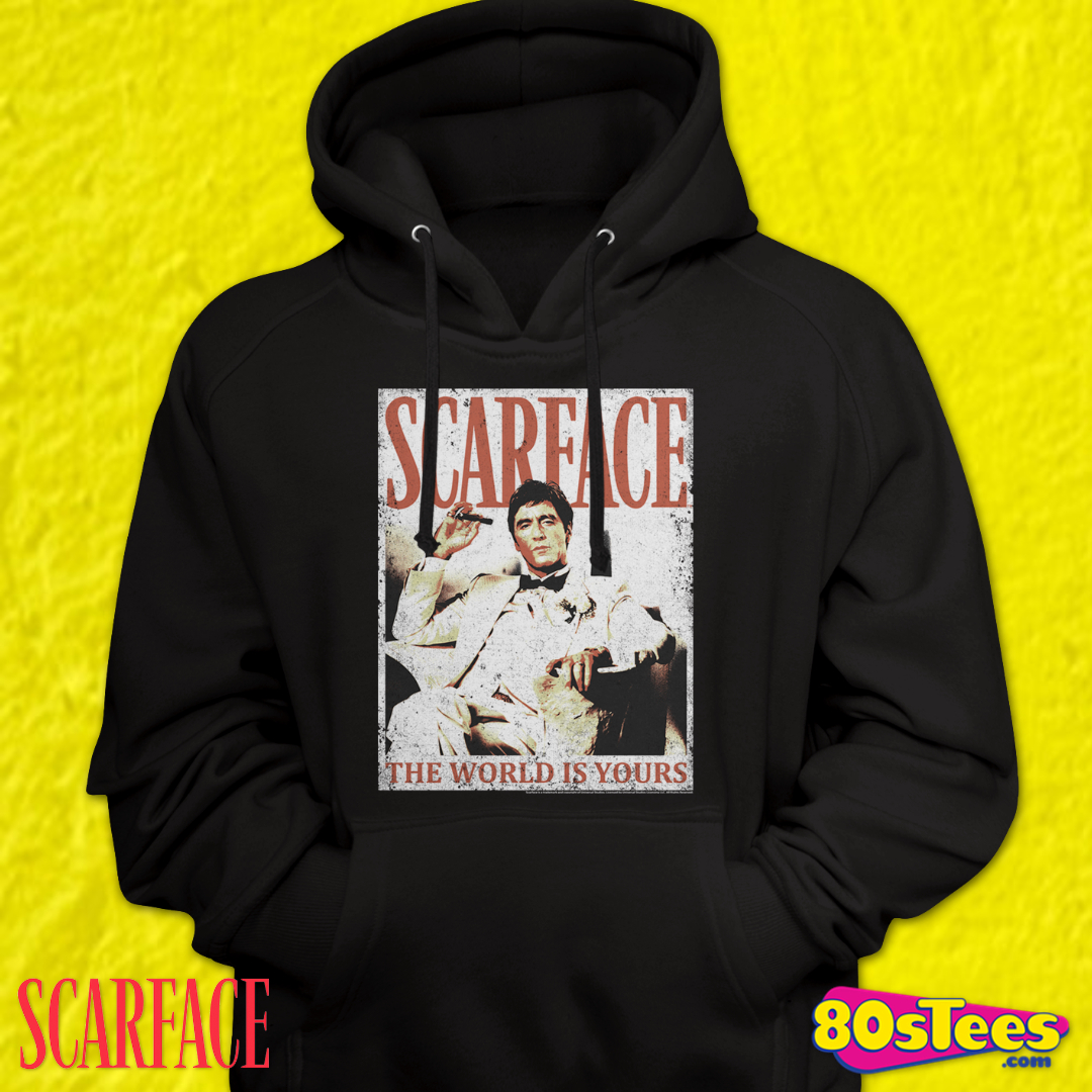 scarface the world is yours hoodie