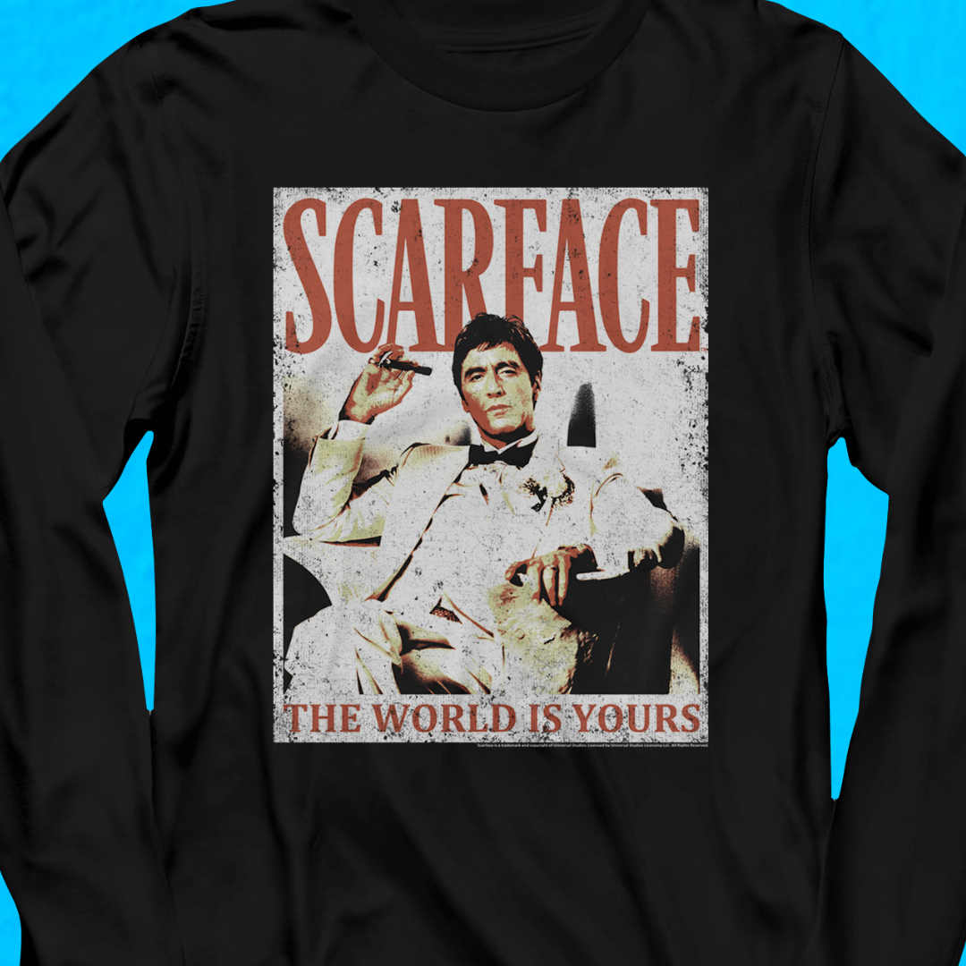 scarface the world is yours t-shirt