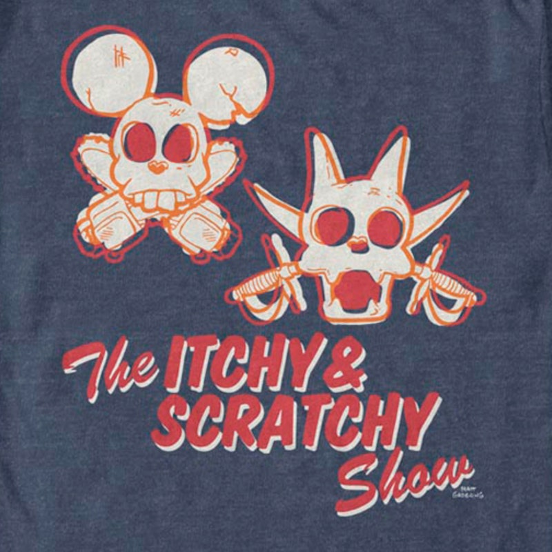 Vintage The Itchy & Scratchy Show The Simpsons T-Shirt