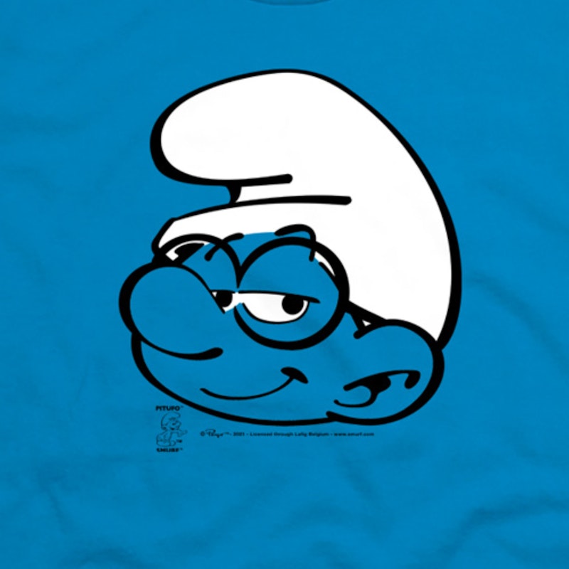 Youth Brainy Smurf Shirt