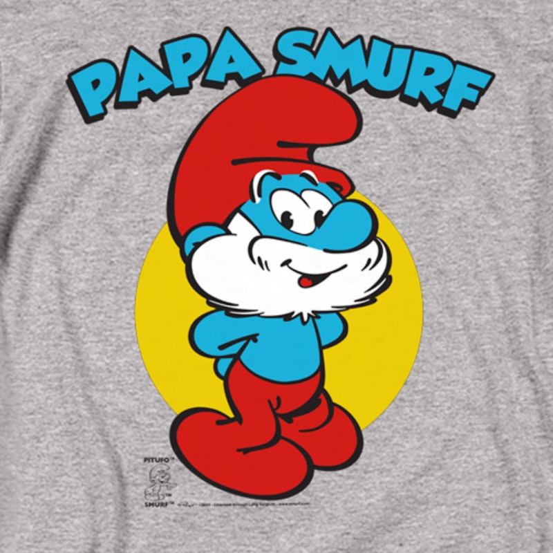 Plow Reverberation Mechanics Vintage Papa Smurf T-Shirt