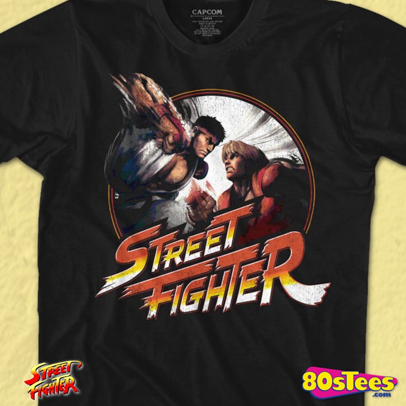 Ryu vs Ken Street Fighter T-Shirt