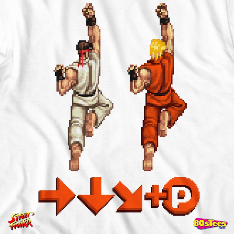 Shoryuken Control Pad Street Fighter T-Shirt