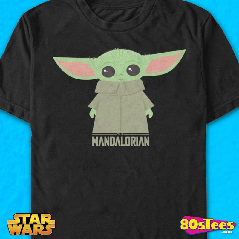 optellen Inconsistent venster The Child Illustration Star Wars The Mandalorian T-Shirt