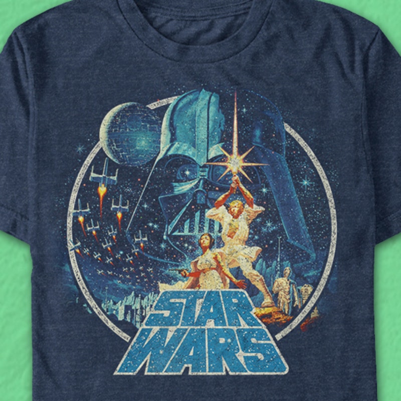 seng jul Lang Star Wars A New Hope Poster Art T-Shirt