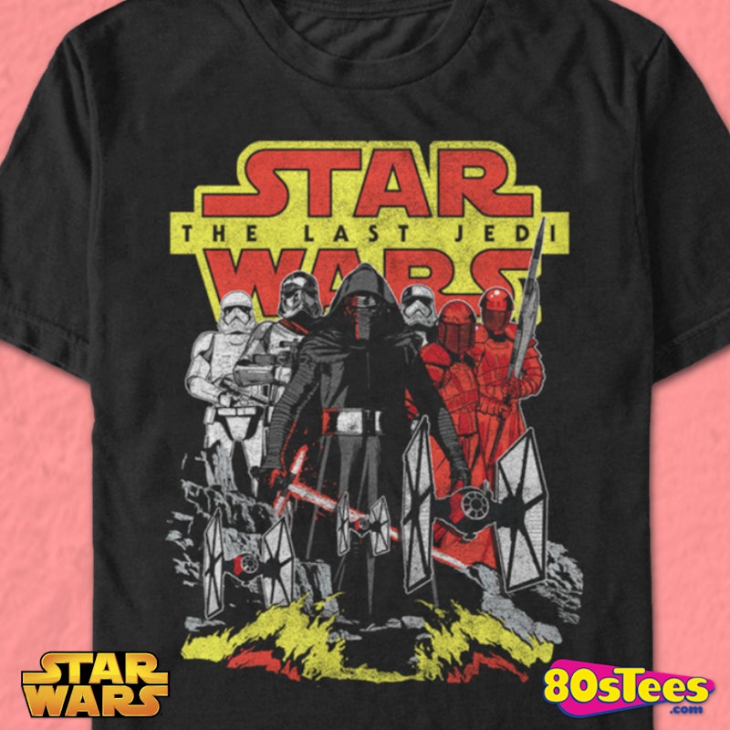 First Order Star Wars The Last Jedi T Shirt