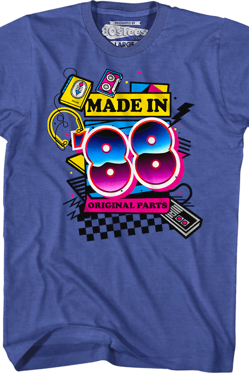 Original Parts Made In '88 T-Shirt