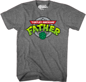 Men's Teenage Mutant Ninja Turtles Power Dad Turtle Brothers T-Shirt -  Beige - X Large