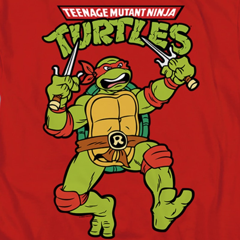 Teenage Mutant Ninja Turtles Homage Raphael Tri-Blend T-Shirt