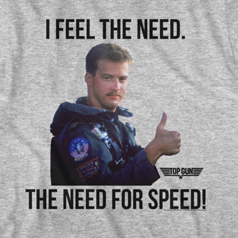 I Feel The Need For Speed Top Gun T-Shirt