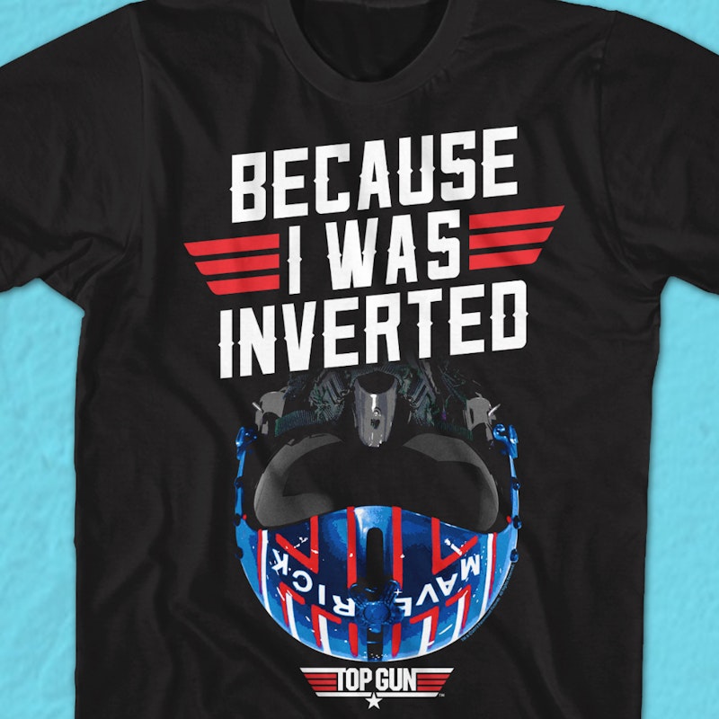 Maverick Inverted Top Gun T-Shirt