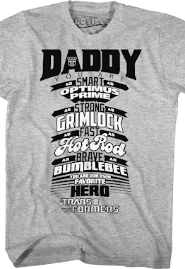Transformers Father's Day T-Shirt