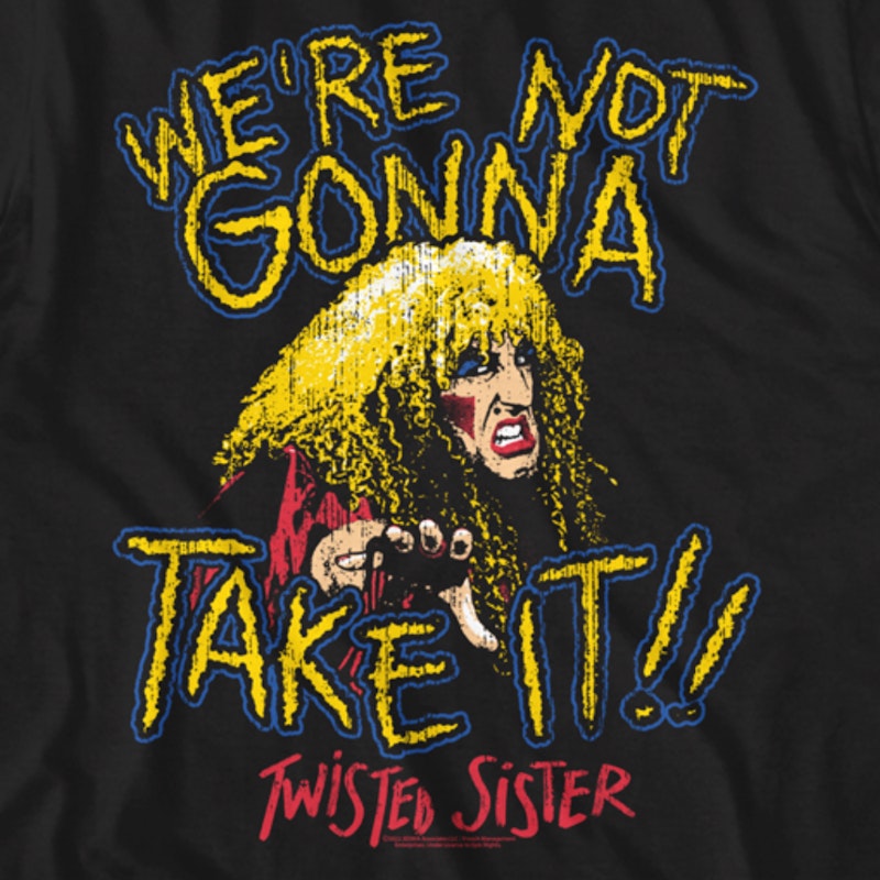Vintage We're Not Gonna Take It Twisted Sister T-Shirt
