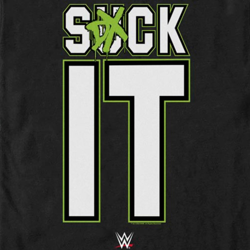 Vintage WWE Men's D Generation X Suck It Shawn Michaels Triple H