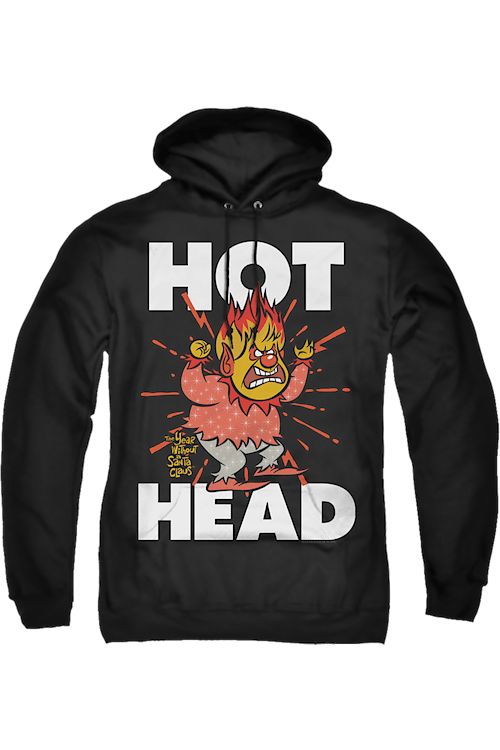 Heat Miser Hot Head The Year Without A Santa Claus Hoodie